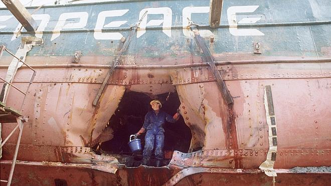 Greenpeace y el recuerdo del Rainbow Warrior