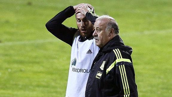 Del Bosque: «Ramos se equivocó, no debió decir eso»