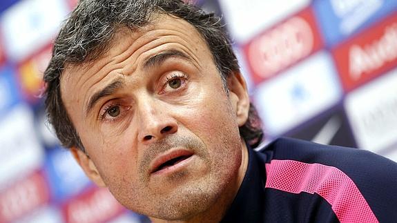 Luis Enrique: «Tenemos margen de error»