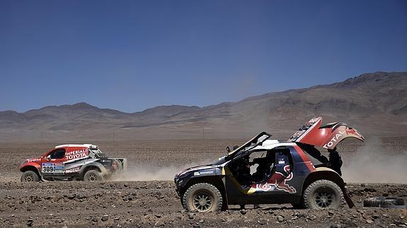 Sainz se queda tirado