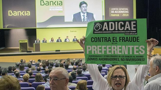 Las preferentes se reducen un 27% pero quedan todavía 782 millones