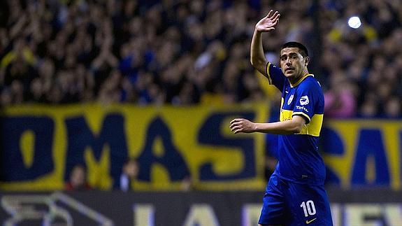 Riquelme cuelga las botas