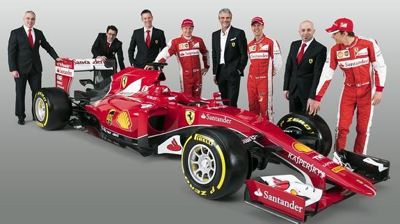 Ferrari busca renacer con el ‘sexy’ SF15T