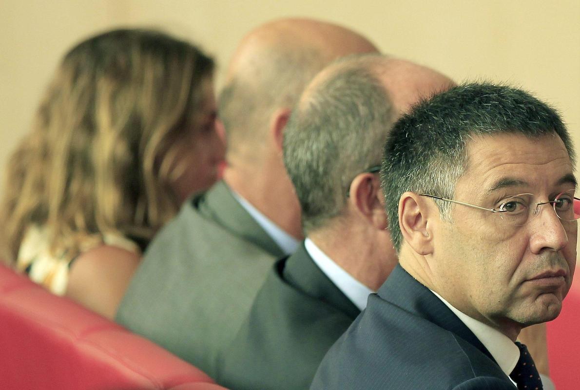 Bartomeu, imputado por el 'caso Neymar'