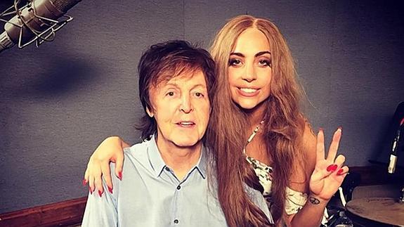 Paul McCartney y Lady Gaga están componiendo juntos