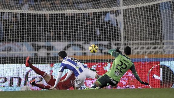 Nolito impide la victoria de la Real