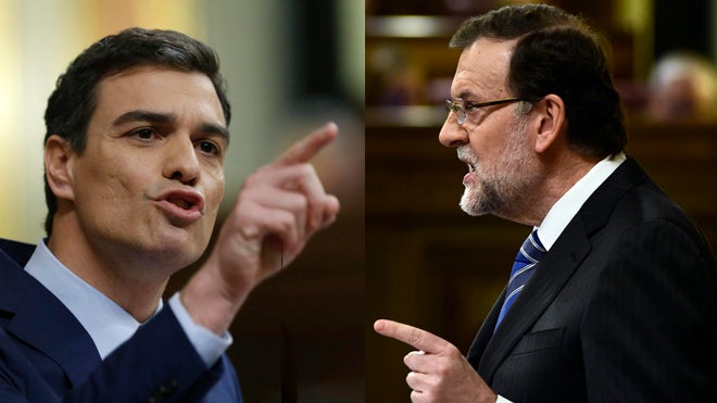 Rajoy y Sánchez se enfrentan por la corrupción y la gestión económica