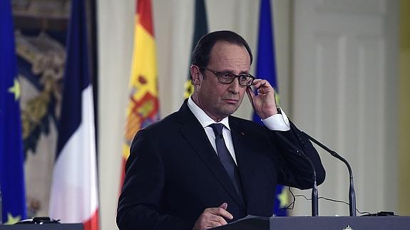 Pedro Sánchez se reúne con François Hollande en Madrid