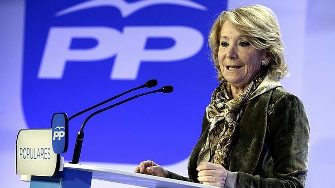 Aguirre: «Si soy alcaldesa no seré presidenta del PP»