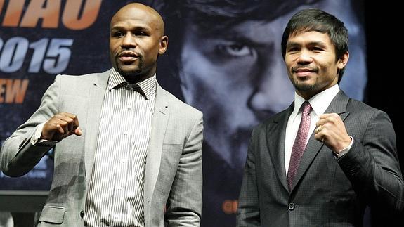 El entrenador de Pacquiao: «Vamos a patearle el culo a Mayweather»