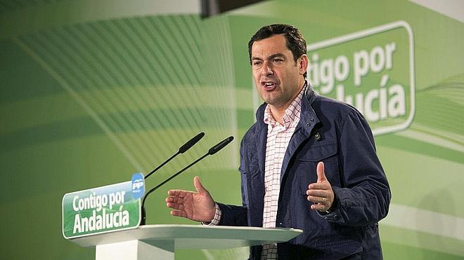 Juanma Moreno: «Susana Díaz está pensando en irse a Madrid»