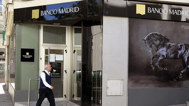 Banco Madrid sufre «insolvencia inminente» y el juez ordena la liquidación