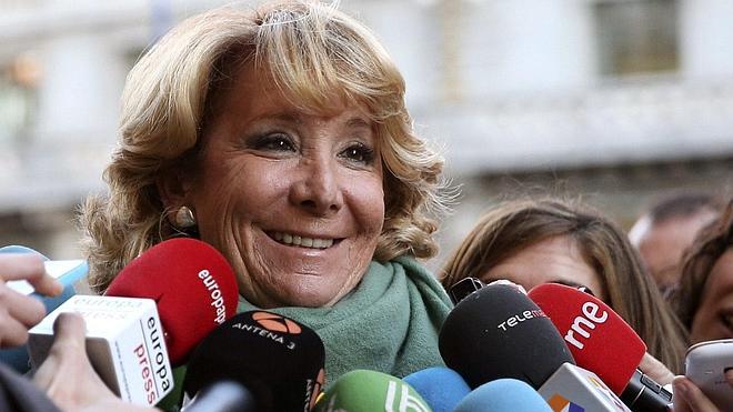 Podemos se querella contra Esperanza Aguirre