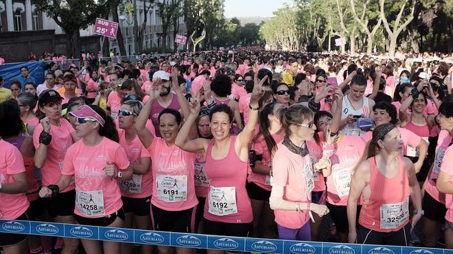 La 'marea rosa' toma las calles de Madrid contra el cáncer de mama
