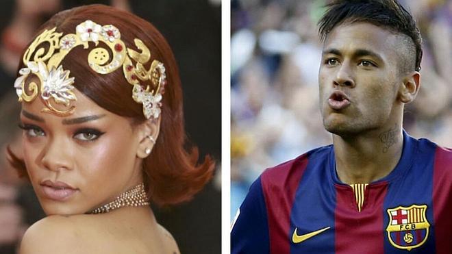 Rihanna y Neymar, nacidos en España