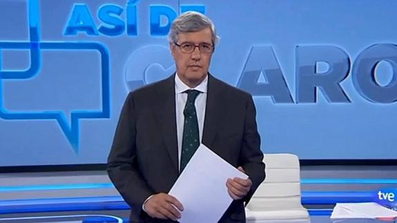 TVE suspende la emisión del programa de Buruaga