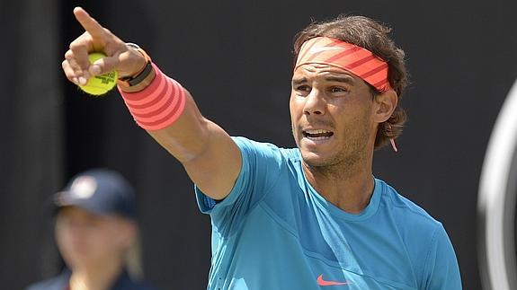 Nadal regresa en el lugar inesperado