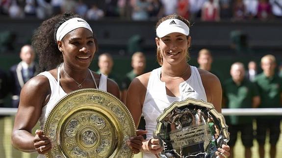 Serena despierta del sueño a Garbiñe Muguruza