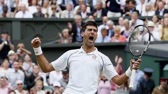 Djokovic reina en Wimbledon