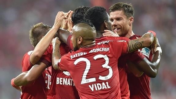 El Bayern arrolla al Hamburgo (5-0) en su debut liguero