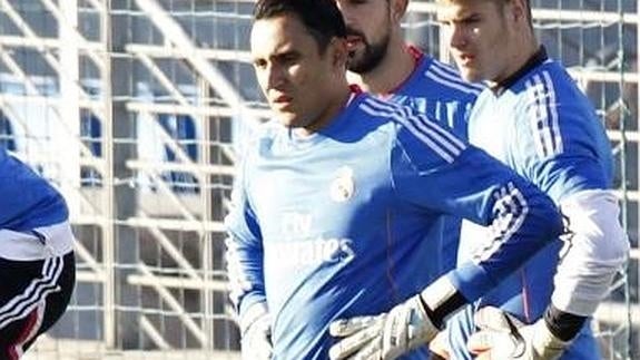 Keylor Navas se reunió en Valdebebas con Rafa Benítez