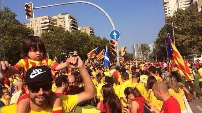 Un año desde la liada de la Diada