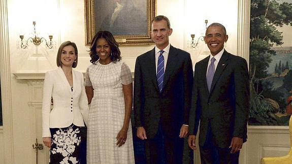 Obama pide una «España fuerte y unida» en su encuentro con Felipe VI