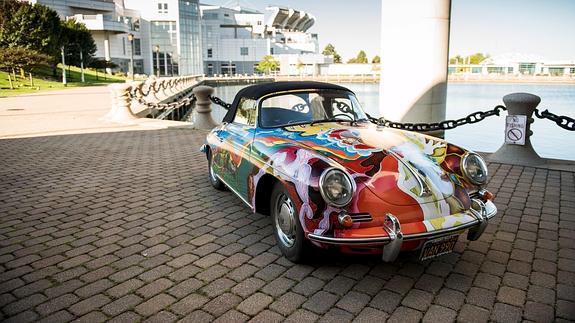 Subastan el psicodélico Porsche de Janis Joplin