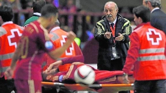 Del Bosque: «Estamos preocupados por las lesiones»