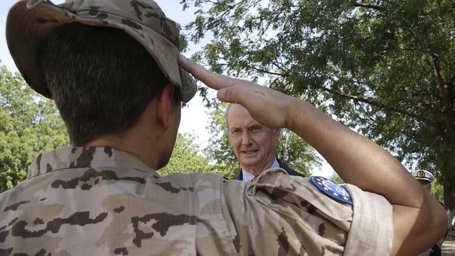 Morenés se despide de las tropas en las misiones contra el yihadismo en África