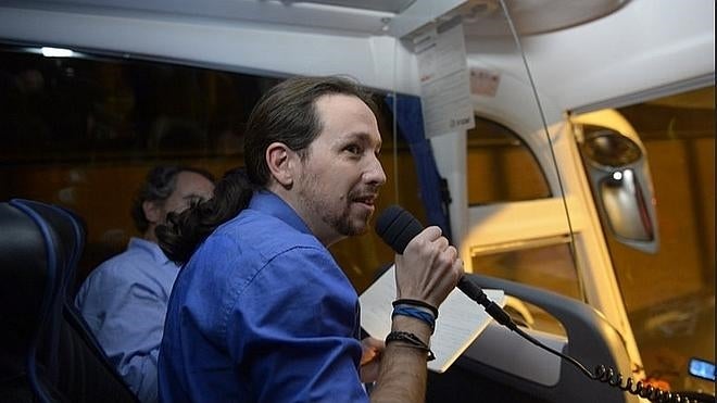 Iglesias: «Les habla el capitán, despegamos hacia el asalto a los cielos»