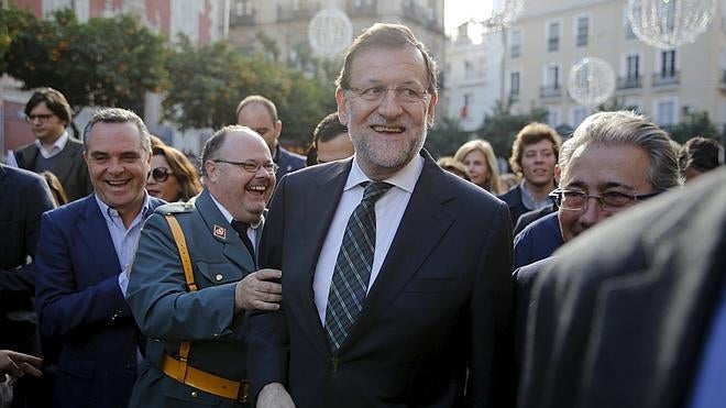 Rajoy: «El debate estuvo muy bien y lo ganó Soraya Sáenz de Santamaría»