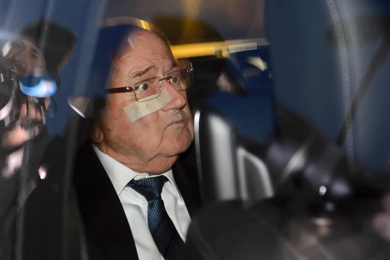 Blatter declaró ante la FIFA