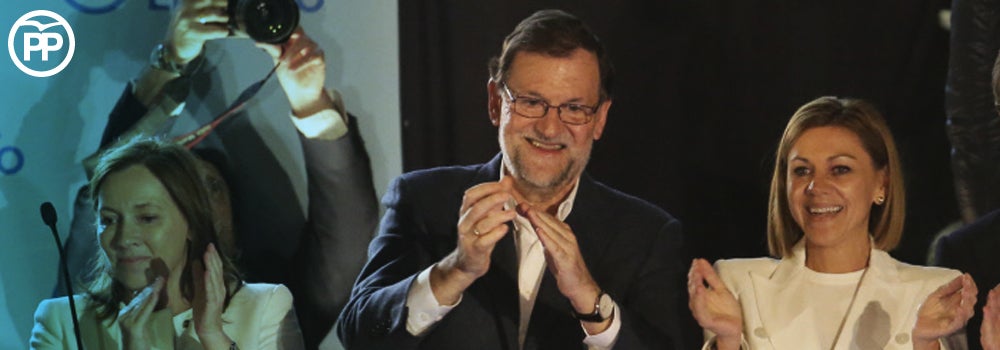 Rajoy sólo podrá ser presidente con la abstención de PSOE y Ciudadanos