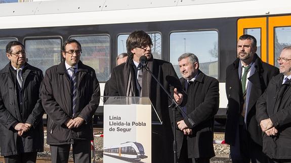 Puigdemont quiere que su tren llegue «lejos»