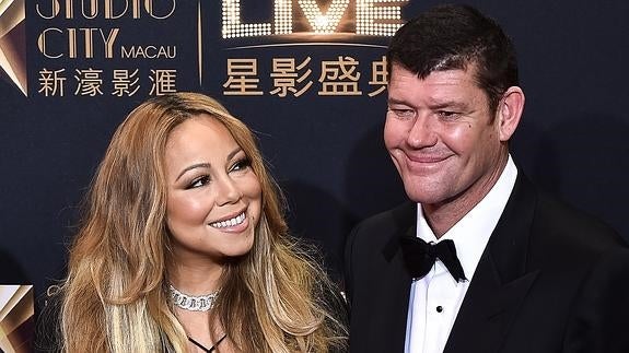 Mariah Carey, comprometida con el magnate australiano James Packer