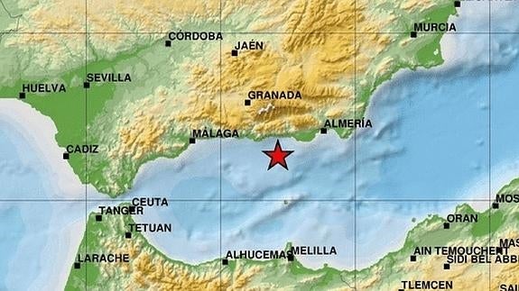 Un terremoto de 4,5 grados asusta a la provincia de Granada