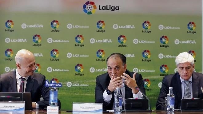 Tebas: «Jorge Pérez puede liderar el cambio que necesita la FEF»