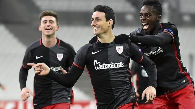 Una genialidad de Aduriz triunfa en Marsella