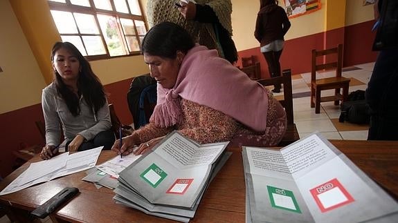 Evo Morales: «Hay que esperar a los resultados definitivos»