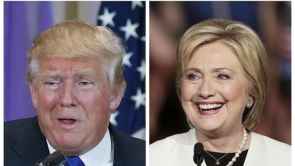 El Supermartes consolida el liderazgo de Trump y Clinton