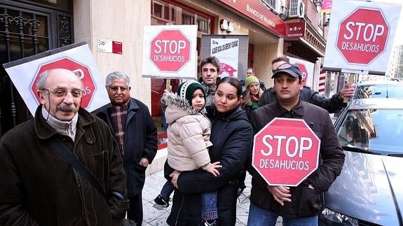 El número de desahucios en 2015 cae el 1,1%, hasta 67.359