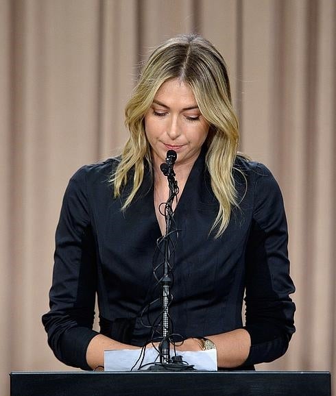 Sharapova desvela un positivo por dopaje y asume su «enorme error»