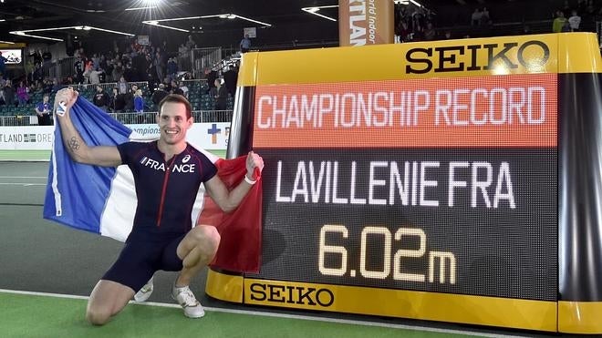 Nadie vuela tan alto como Lavillenie