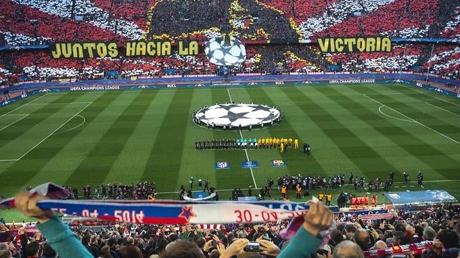 La 'caldera' rojiblanca impulsa al Atlético