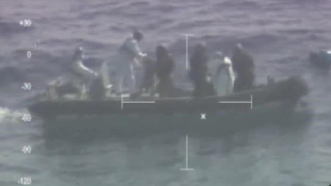 Una fragata española rescata a 116 personas en el Mediterráneo