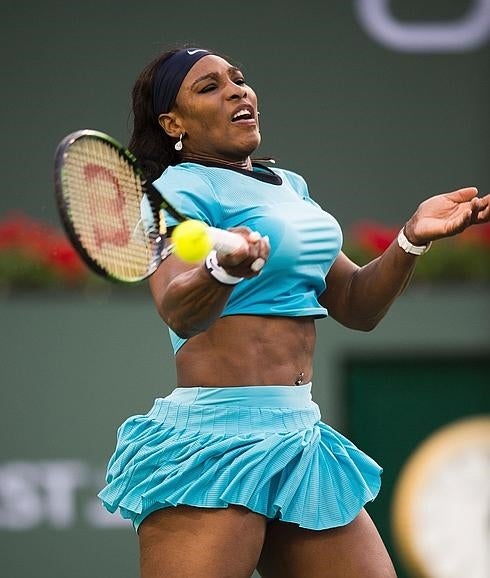 Serena Williams, baja en el torneo de tenis de Madrid