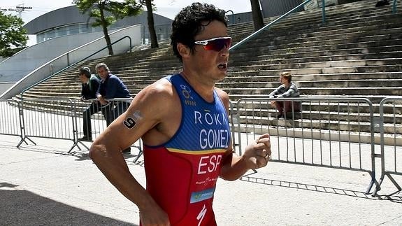 Gómez Noya captura su cuarto título europeo al ganar en Lisboa