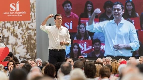 Sánchez: «La gran coalición ha sido la de Rajoy e Iglesias contra el cambio»