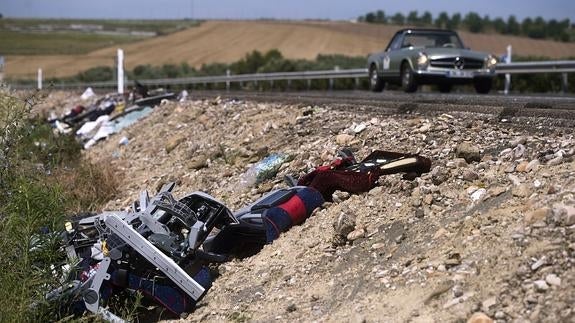 Dos muertos y 49 heridos al chocar un autobús con un camión en Córdoba